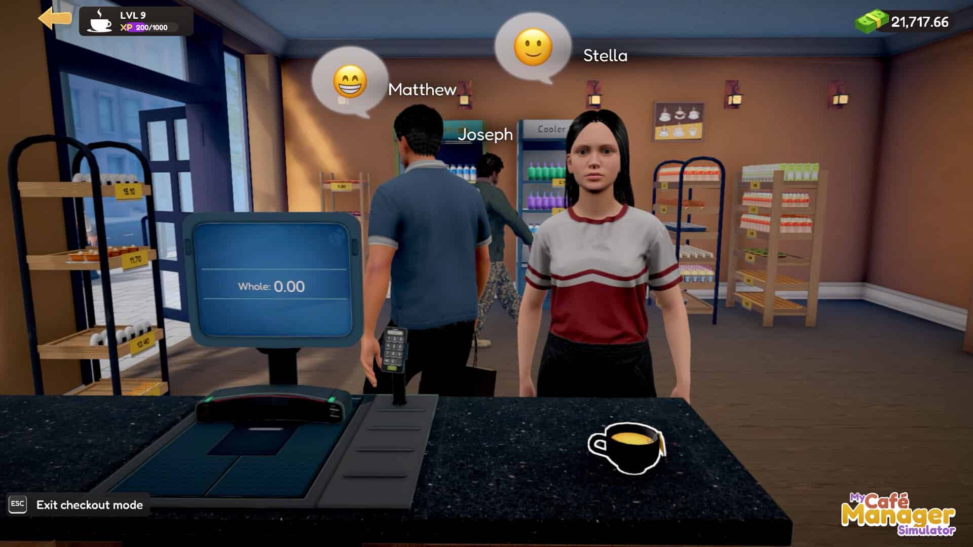 咖啡店主理人模拟器(Cafe Market Simulator)