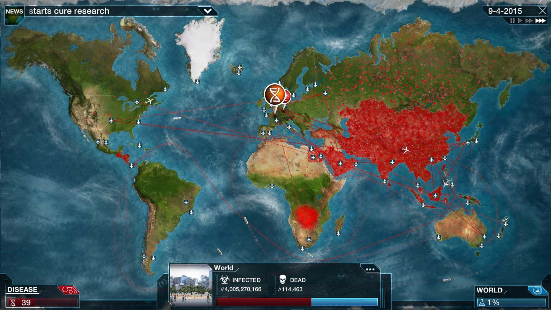 瘟疫公司:物竞天择(Plague Inc: Evolved)
