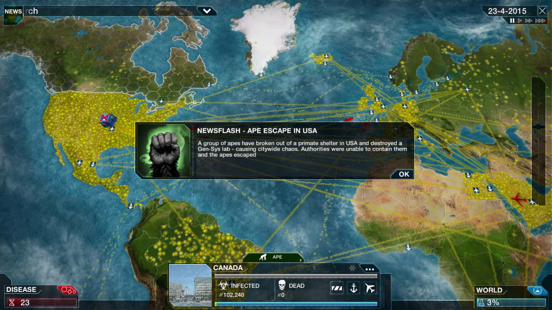 瘟疫公司:物竞天择(Plague Inc: Evolved)