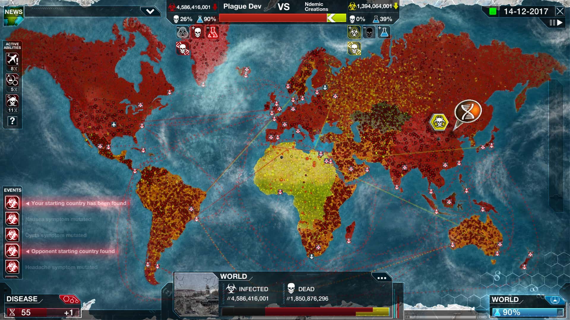 瘟疫公司:物竞天择(Plague Inc: Evolved)