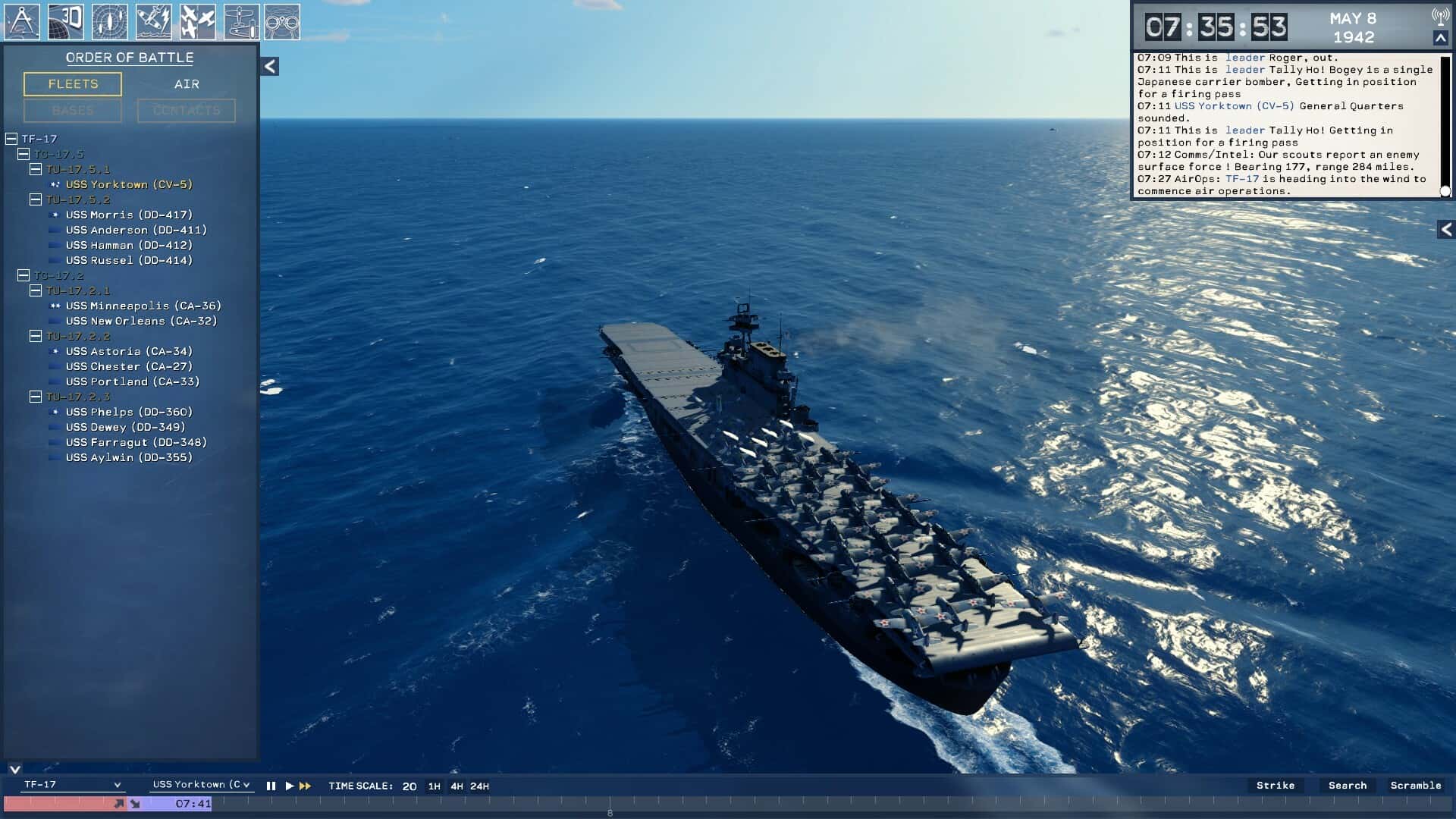 特混舰队指挥官(Task Force Admiral)