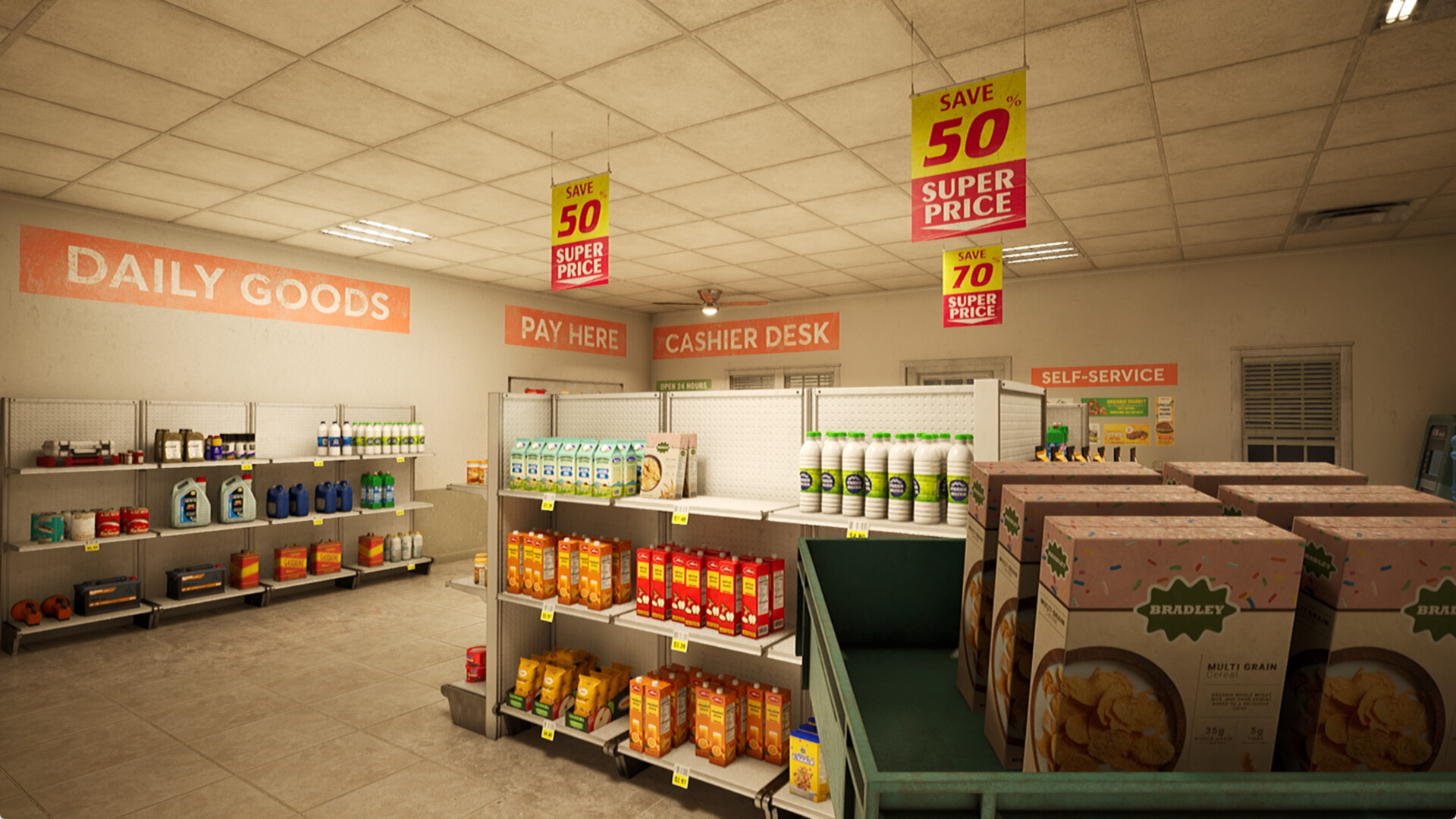 离场前:加油站(Before Exit: Gas Station)