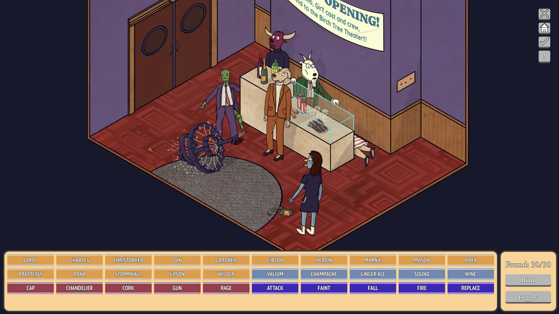 Murder at the Birch Tree Theater