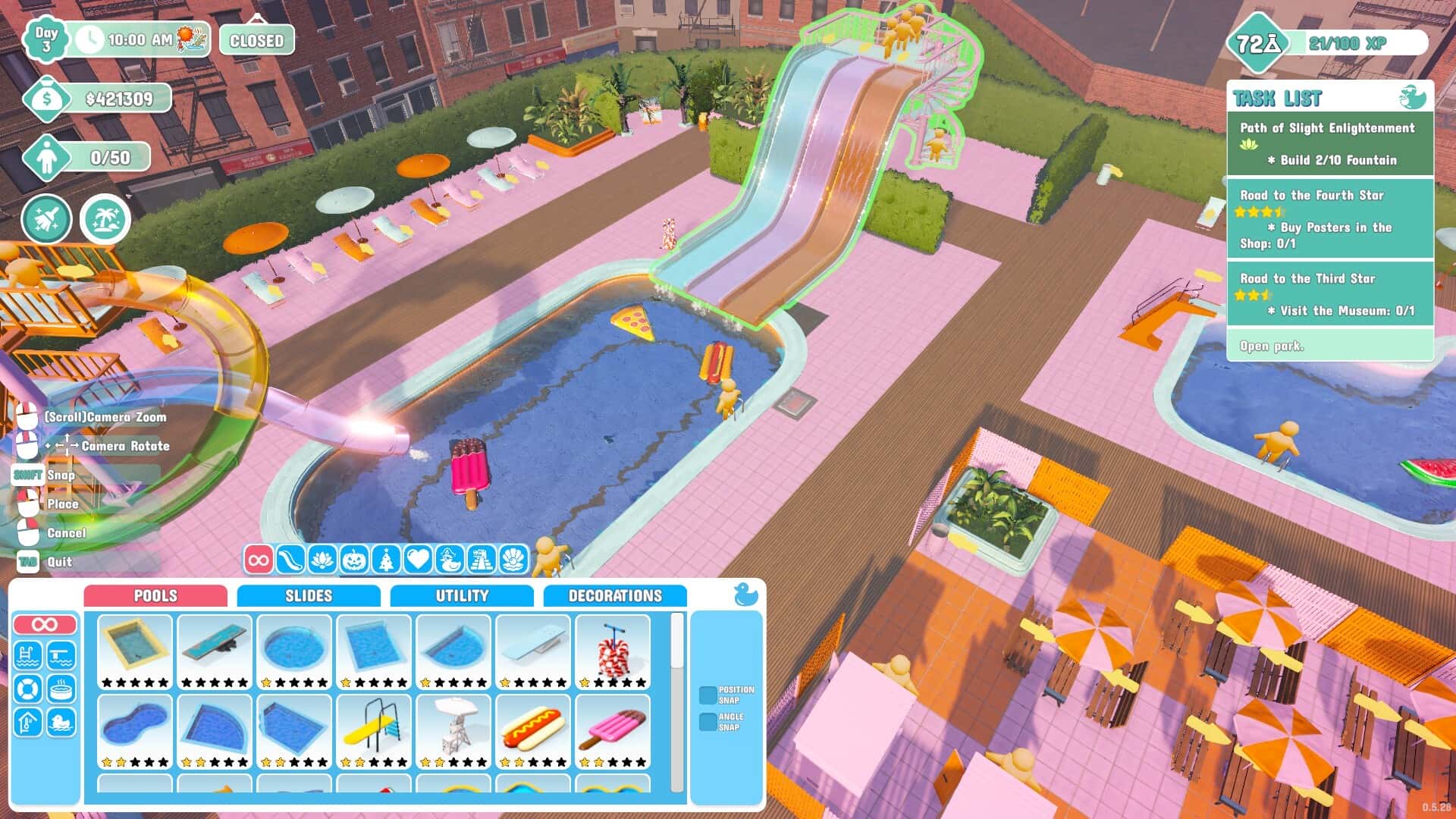 水上乐园模拟器(Waterpark Simulator)