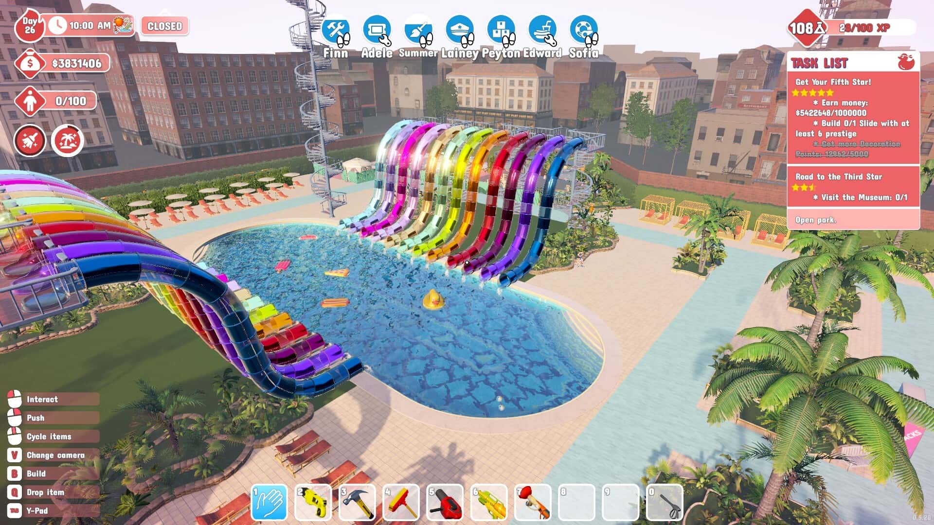 水上乐园模拟器(Waterpark Simulator)